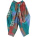 Stylish Print Elastic Waist Linen Harem Summer Pants